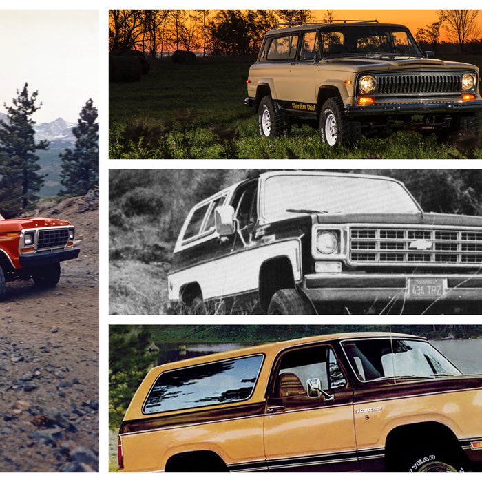 Off-Road Class Of 1978 - Ford Bronco And Its Domestic Competitors