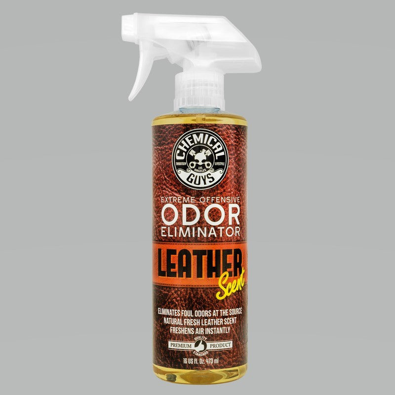 Chemical Guys Extreme Offensive Leather Scented Odor Eliminator - 16oz (P6)