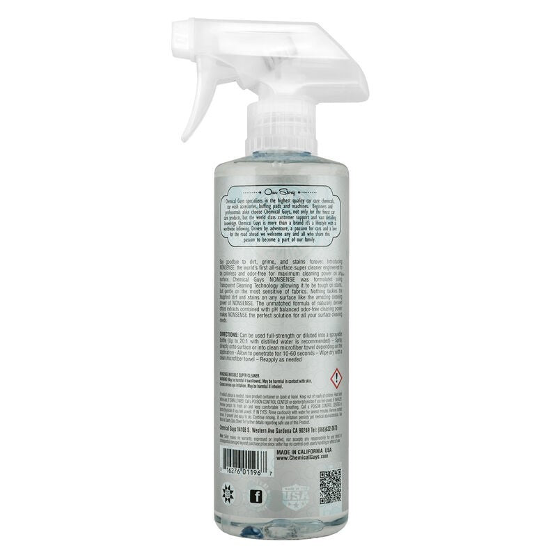 Chemical Guys Nonsense Colorless & Odorless All Surface Cleaner - 16oz (P6)