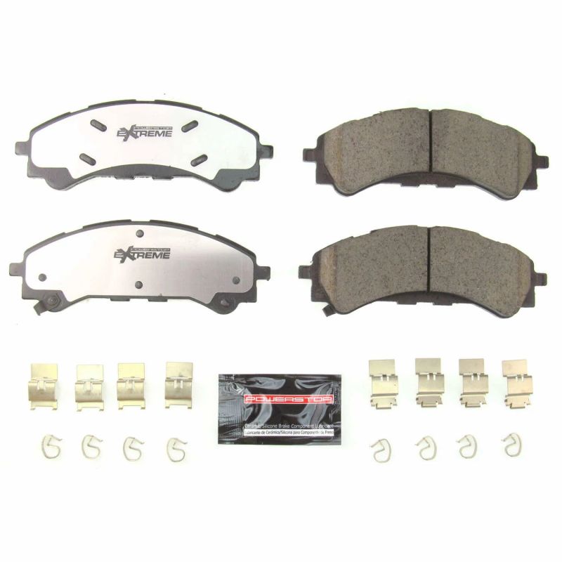 Power Stop Front Z36 Truck & Tow Brake Pads w/Hardware Ford Bronco