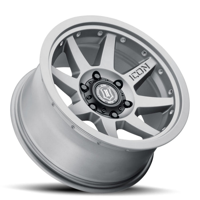 ICON Titanium Rebound Pro 17x8.5 6x5.5 Wheel Ford Bronco