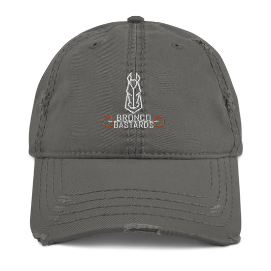 Bronco Bastards Distressed Dad Hat