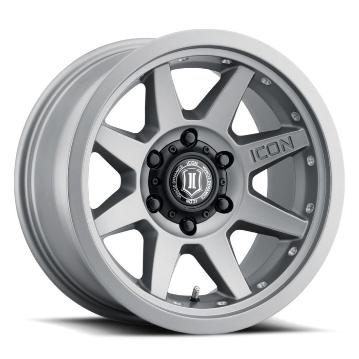 ICON Titanium Rebound Pro 17x8.5 6x5.5 Wheel Ford Bronco